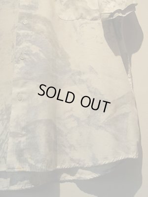 画像6: ユーロ 半袖レーヨンシャツ ウォーターカラーペイント柄