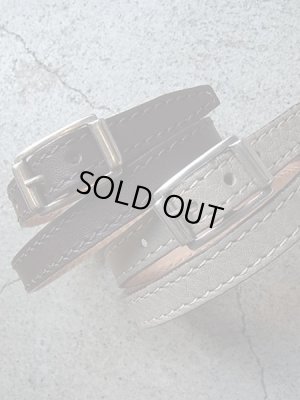 画像2: Paraboot（パラブーツ） レザーブレスレット