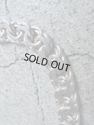 画像2: ユーロアンティーク シルバーチェーンブレスレット