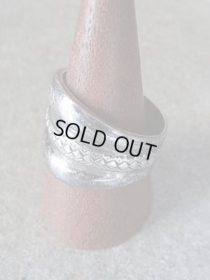 画像2: ユーロアンティーク シルバーリング 19号