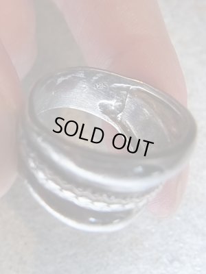 画像5: ユーロアンティーク シルバーリング 19号