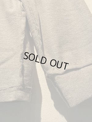 画像8: UNUSED（アンユーズド） インサイドアウト仕様 変則ロングスリーブTシャツ グレー