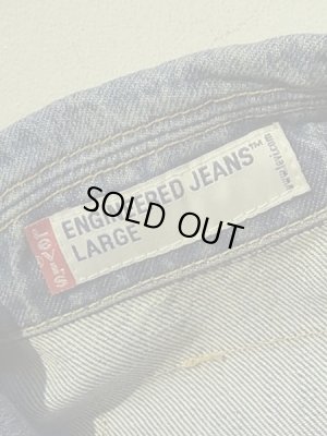 画像4: Euro Levis（ユーロ リーバイス） Engineered Jeans 立体裁断デニムジャケット LARGE