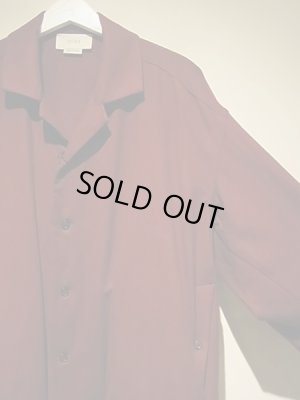 画像4: YOKE（ヨーク） ワイドショートジャケット バーガンディ