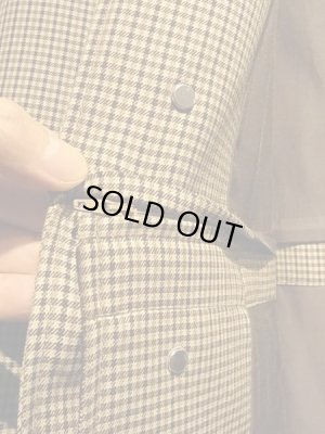 画像7: YOKE（ヨーク） 5カラーズプレイドウール 3WAYバルカラーシェアコート ベージュプレイド