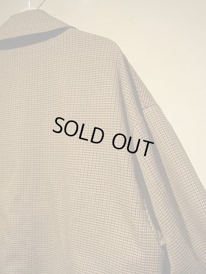 画像9: YOKE（ヨーク） 5カラーズプレイドウール 3WAYバルカラーシェアコート ベージュプレイド