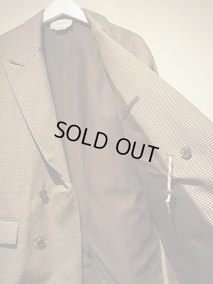 画像7: YOKE（ヨーク） 5カラーズプレイドウール ルーズダブルブレステッドジャケット ベージュプレイド