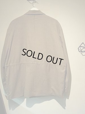 画像8: YOKE（ヨーク） 5カラーズプレイドウール ルーズダブルブレステッドジャケット ベージュプレイド