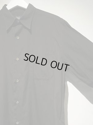 画像4: agnes b.（アニエスベー） ロングスリーブコットンシャツ ブラック