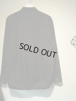 画像8: agnes b.（アニエスベー） ロングスリーブコットンシャツ ブラック