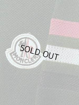 画像7: デッドストック MONCLER（モンクレー） 袖ライン 鹿の子セーター グリーン