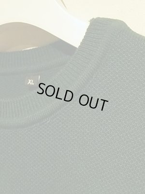 画像5: デッドストック MONCLER（モンクレー） 袖ライン 鹿の子セーター グリーン