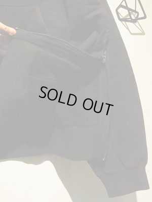 画像8: YOKE（ヨーク） パイピングワイドパーカ ブラック