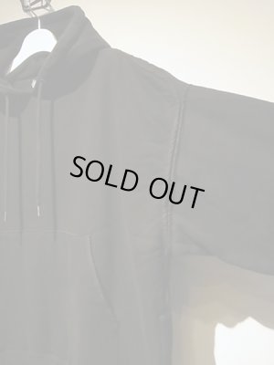 画像3: YOKE（ヨーク） パイピングワイドパーカ ブラック