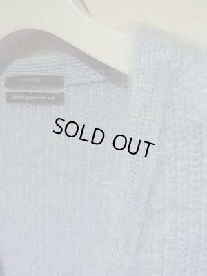 画像4: UNUSED（アンユーズド） モヘアカーディガン サックス