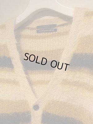 画像3: UNUSED（アンユーズド） ボーダーモヘアカーディガン