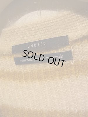画像5: UNUSED（アンユーズド） ボーダーモヘアカーディガン