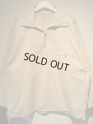 画像1: ユーロ オープンカラーシャツジャケット ベージュ