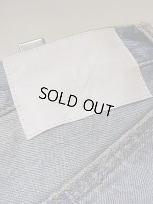 画像13: UNUSED（アンユーズド） ダメージデニムパンツ フェイドインディゴ