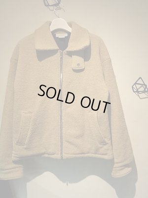 画像2: YOKE（ヨーク） ボアジップブルゾン サンドベージュ