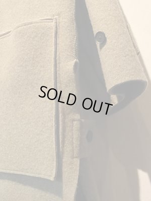 画像7: YOKE（ヨーク） 7Gミラノリブフーデッドコート グレージュ