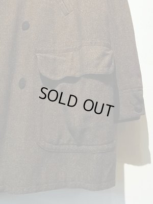 画像6: ユーロヴィンテージ スペイン製 オーバーサイズ ウールコート ブラウン