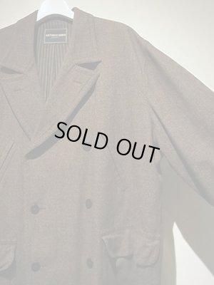 画像4: ユーロヴィンテージ スペイン製 オーバーサイズ ウールコート ブラウン