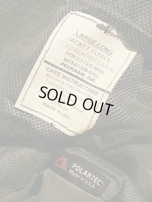 画像5: ECWCS GEN3 LEVEL3 POLARTEC フリースジャケット LARGE-LONG