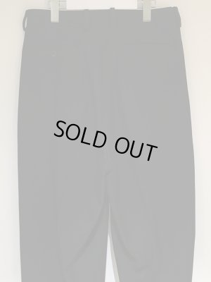 画像8: YOKE（ヨーク） 1タックワイドトラウザーズ ブラック