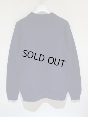 画像7: JIL SANDER（ジルサンダー） クルーネック コットンニット ネイビー