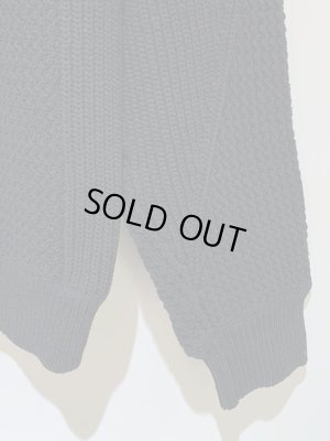 画像5: UNUSED（アンユーズド） リネンミックスコットンセーター ブラック