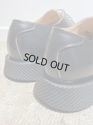 画像6: JIL SANDER（ジルサンダー） プレーントゥ レザーシューズ ブラック