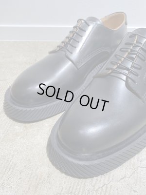 画像2: JIL SANDER（ジルサンダー） プレーントゥ レザーシューズ ブラック