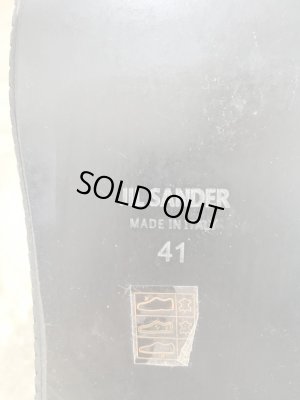 画像8: JIL SANDER（ジルサンダー） プレーントゥ レザーシューズ ブラック