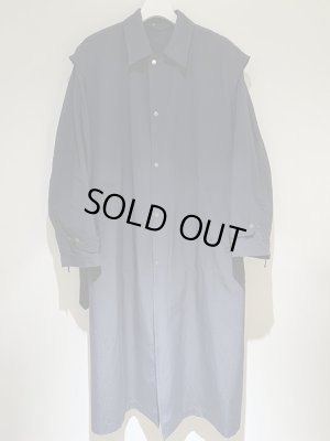 画像12: YOKE（ヨーク） デタッチャブル ダスターコート ネイビー