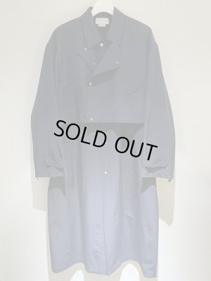 画像2: YOKE（ヨーク） デタッチャブル ダスターコート ネイビー