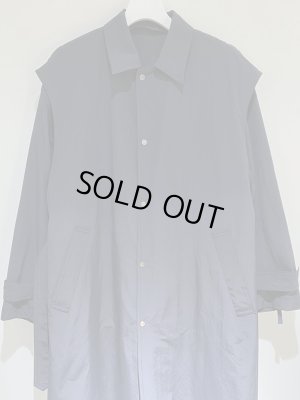 画像14: YOKE（ヨーク） デタッチャブル ダスターコート ネイビー