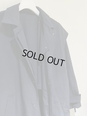 画像15: YOKE（ヨーク） デタッチャブル ダスターコート ネイビー