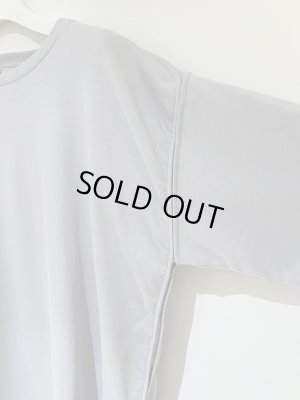 画像4: YOKE（ヨーク） パイピングロングスリーブTシャツ ブルーグレー