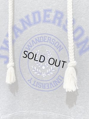 画像6: JW ANDERSON（JWアンダーソン） カレッジプリント スウェットフーディー グレー