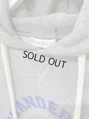 画像5: JW ANDERSON（JWアンダーソン） カレッジプリント スウェットフーディー グレー
