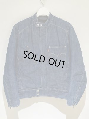 画像2: Euro Levis（ユーロ リーバイス） Engineered Jeans チュニジア製 デニムライダースジャケット