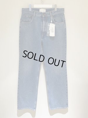 画像2: Maison Margiela（メゾン マルジェラ） ストレートデニムパンツ インディゴ 46