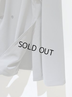 画像7: YOKE（ヨーク） シャツカーディガン ブルーグレー