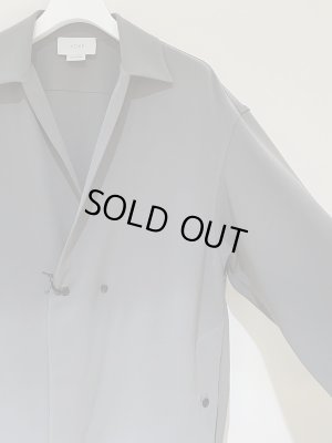 画像5: YOKE（ヨーク） シャツカーディガン ブルーグレー