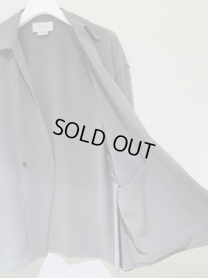 画像8: YOKE（ヨーク） シャツカーディガン ブルーグレー