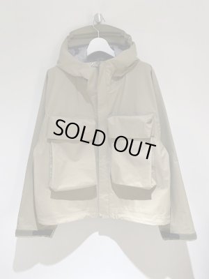 画像2: UNUSED（アンユーズド） レイヤーナイロンジャケット ベージュ