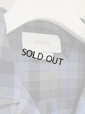 画像3: YOKE（ヨーク） オーバーサイズレーヨンシャツ ブルー