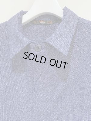 画像3: ユーロヴィンテージ デッドストック Lutteurs ワークジャケット 杢ブルー （54）