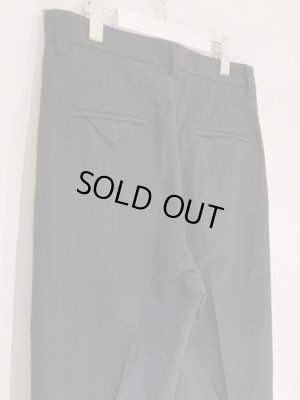 画像8: UNUSED（アンユーズド） ウール×シルクミックストラウザーズ ブラック